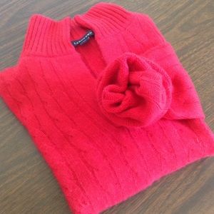 Lands End cashmere sweater
